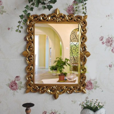 D49 European Retro Bathroom Toilet Vanity Wall Makeup Mirror Front Waterproof Y    153134855190